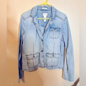 Denim light blue jacket